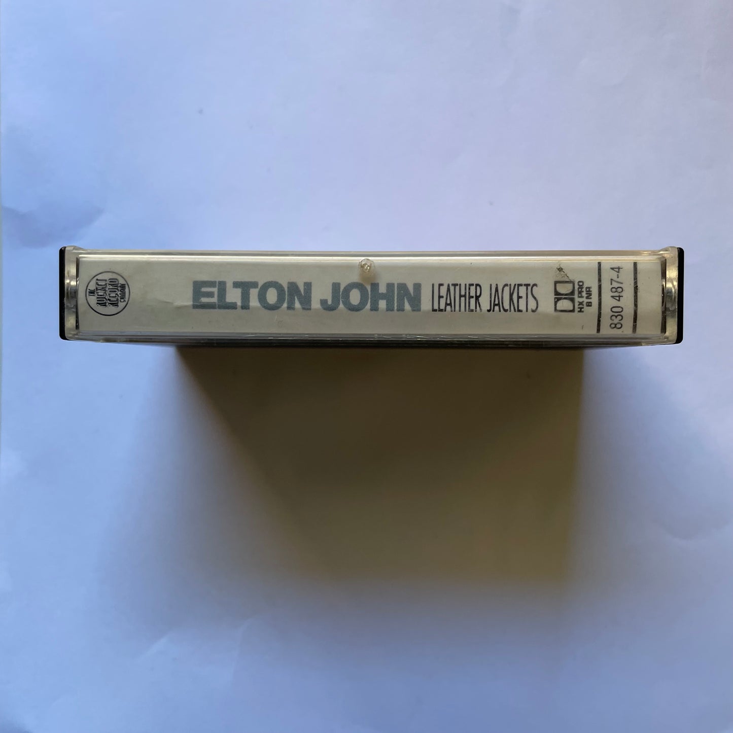 Tape Cassette Elton John Leather Jackets titles