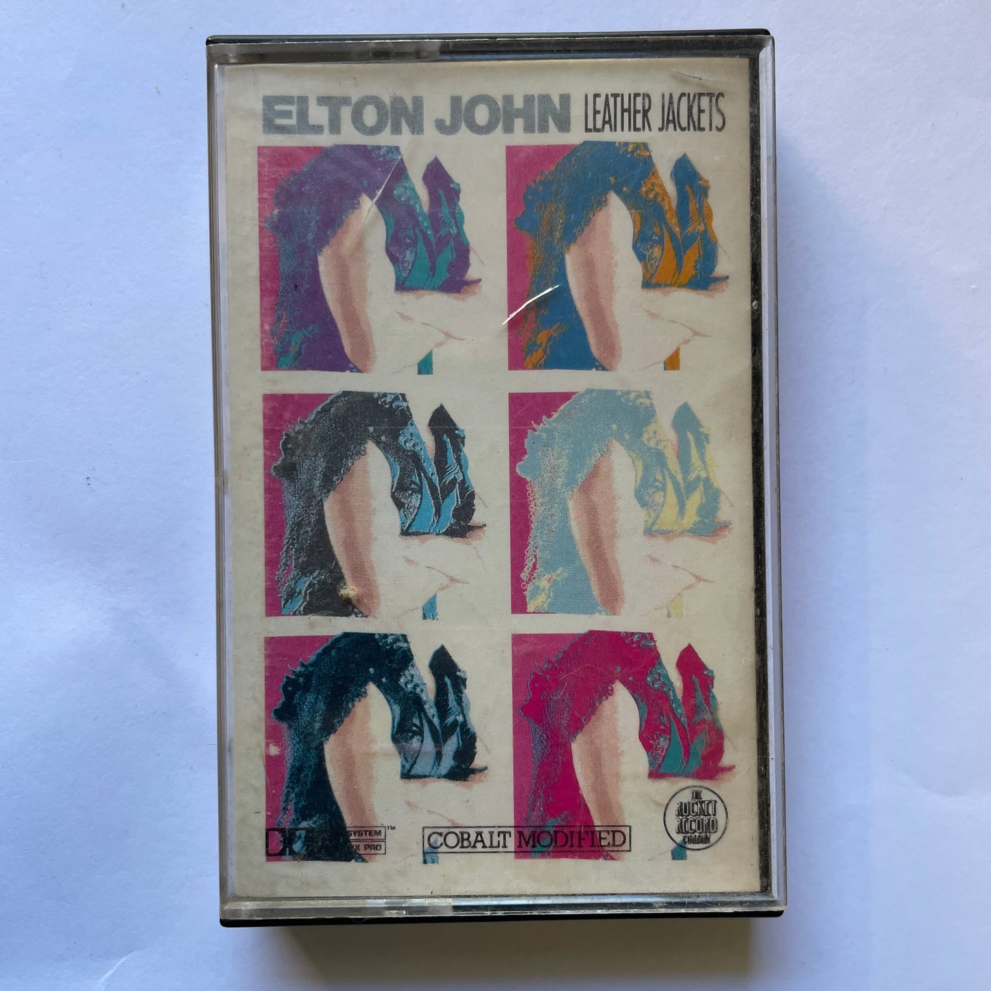 Tape Cassette Elton John Leather Jackets front