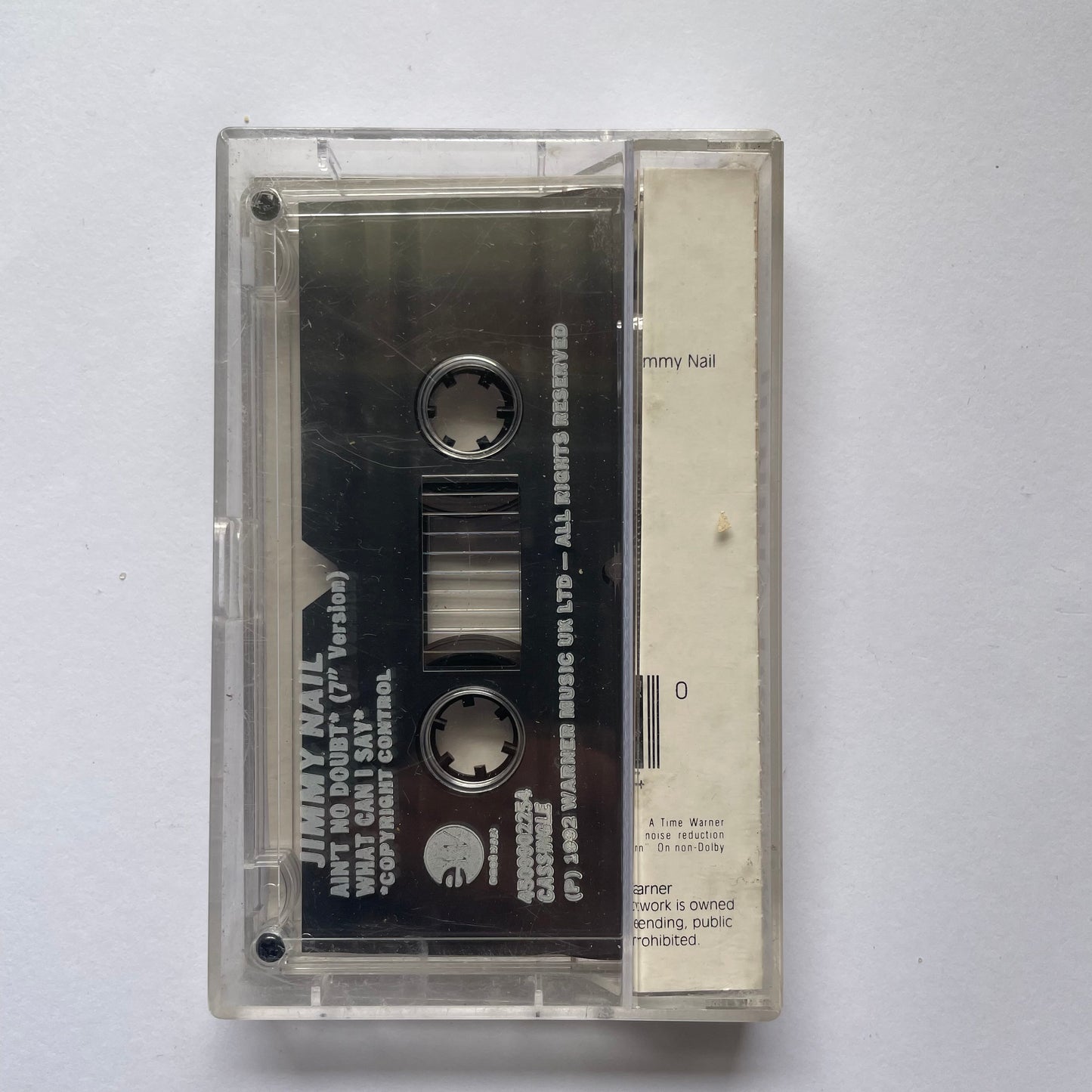 Tape Cassette Jimmy Nail Ain't No Doubt 1992