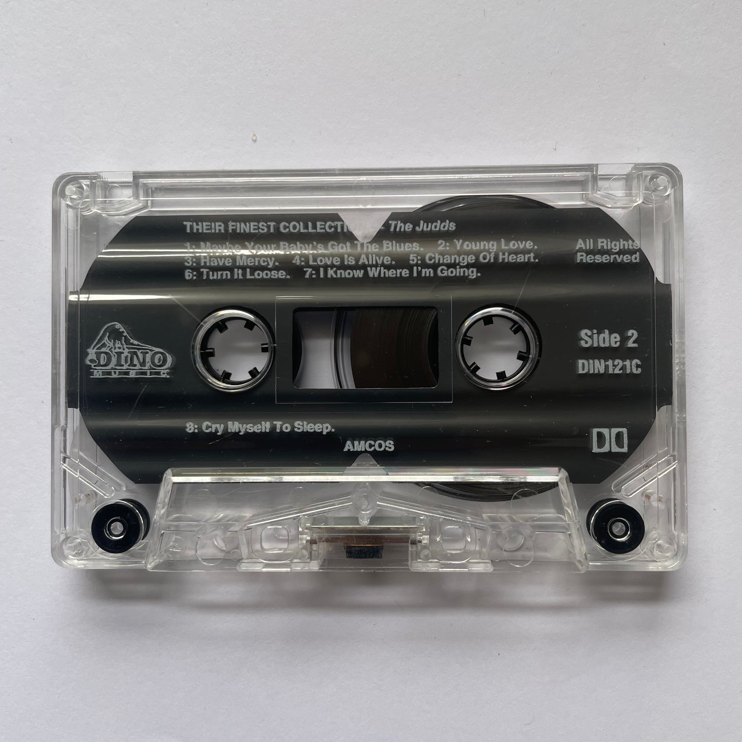 Tape Cassette The Judds Their Finest Collection side 2