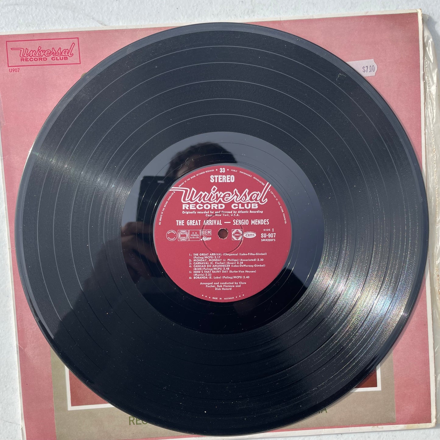 Vinyl Record LP Sergio Mendes The Great Arrival