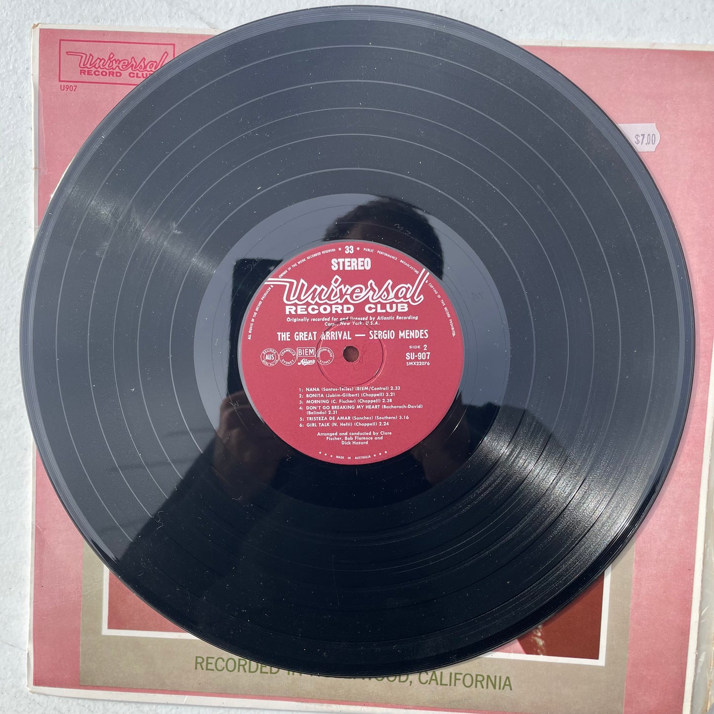 Vinyl Record LP Sergio Mendes The Great Arrival