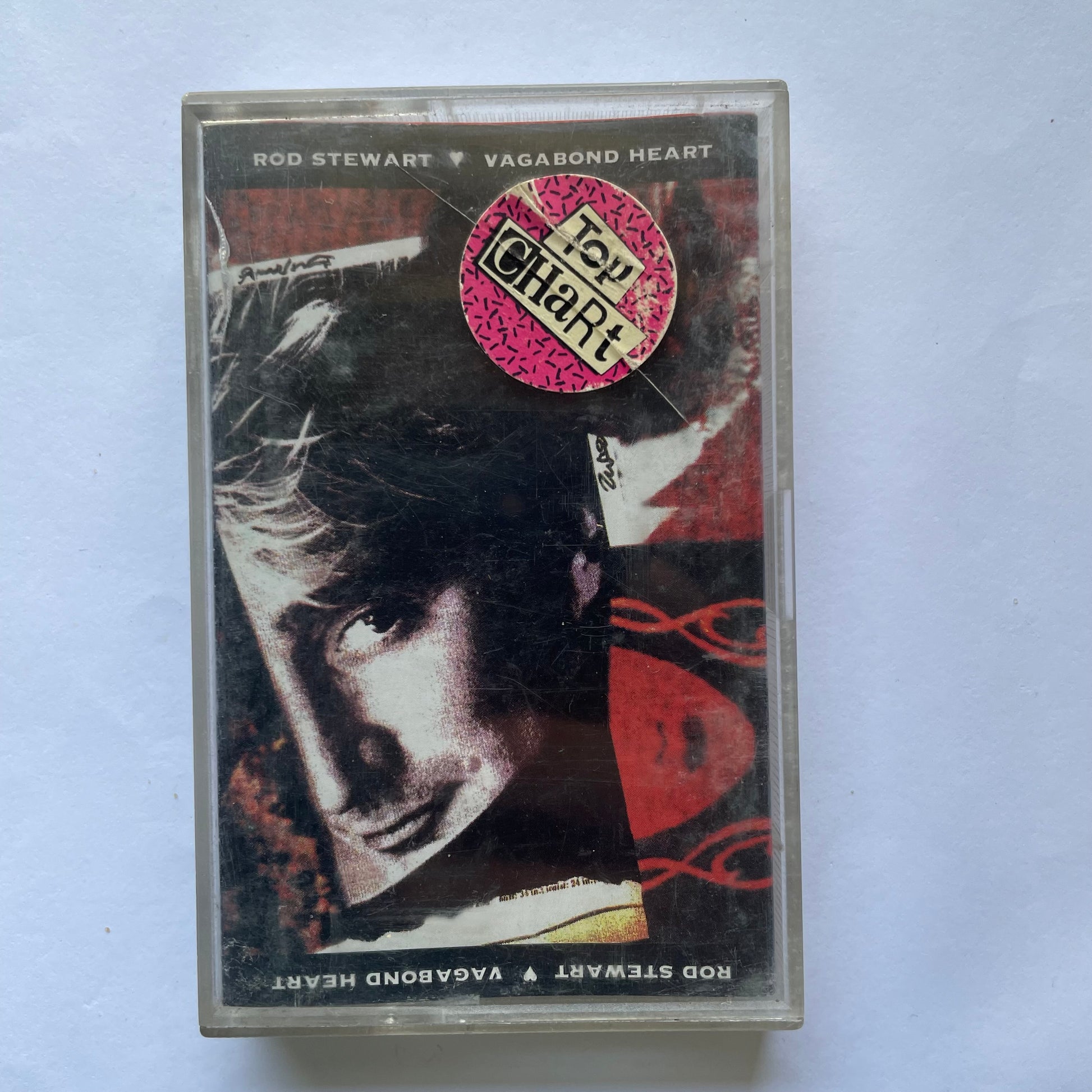 Tape Cassette Rod Stewart Vagabond Hearth front