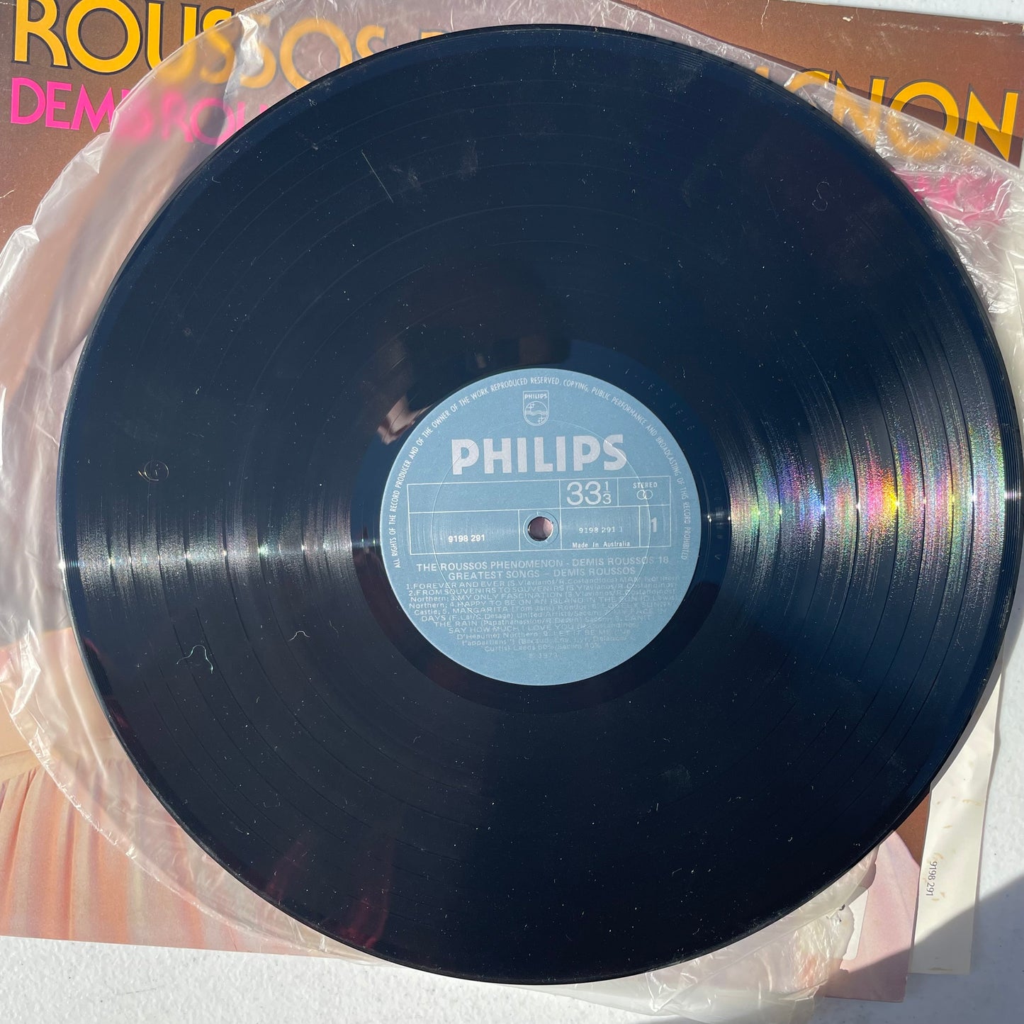 Vinyl Record LP The Roussos Phenomenon 1979