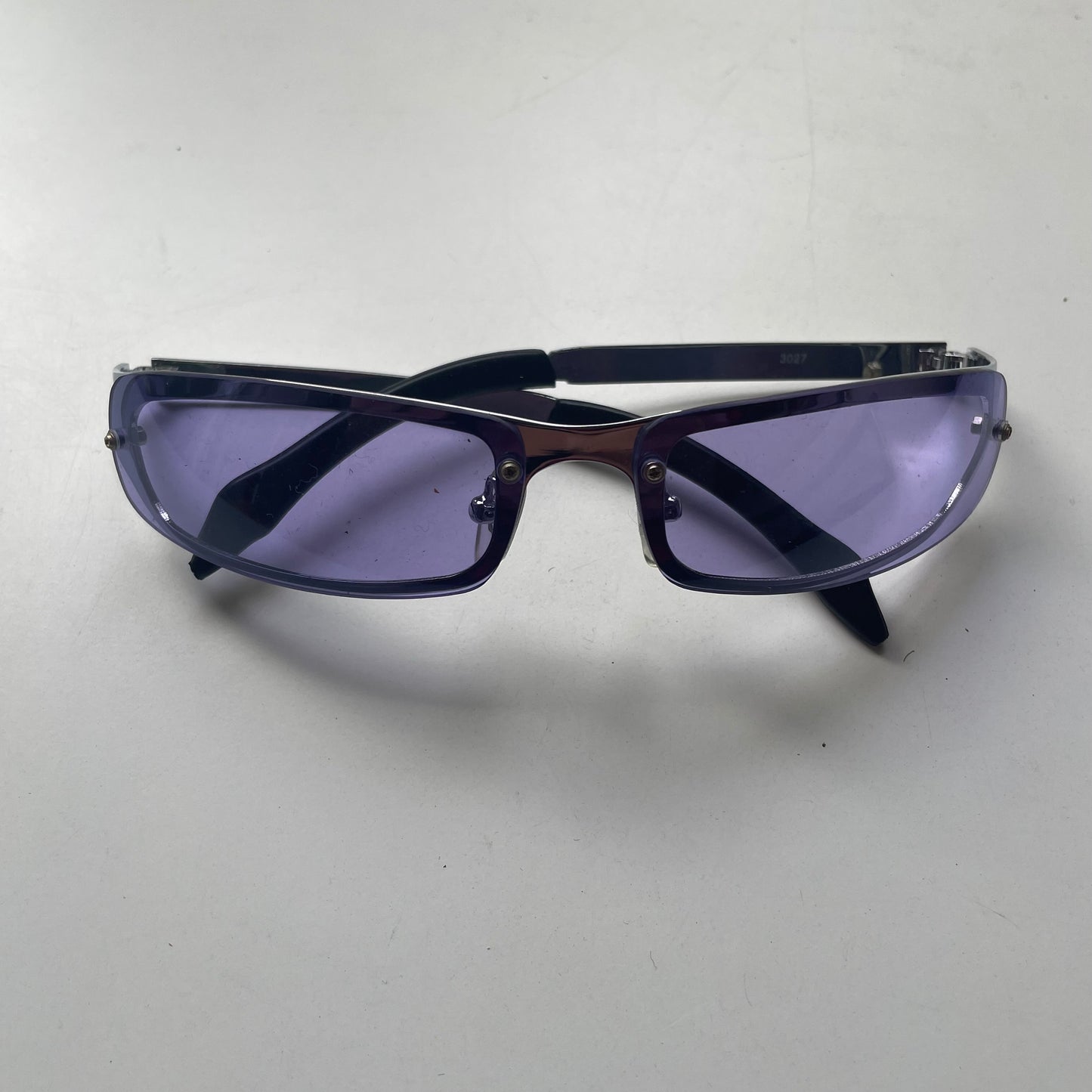 Vintage Sunglassess Purple Lenses