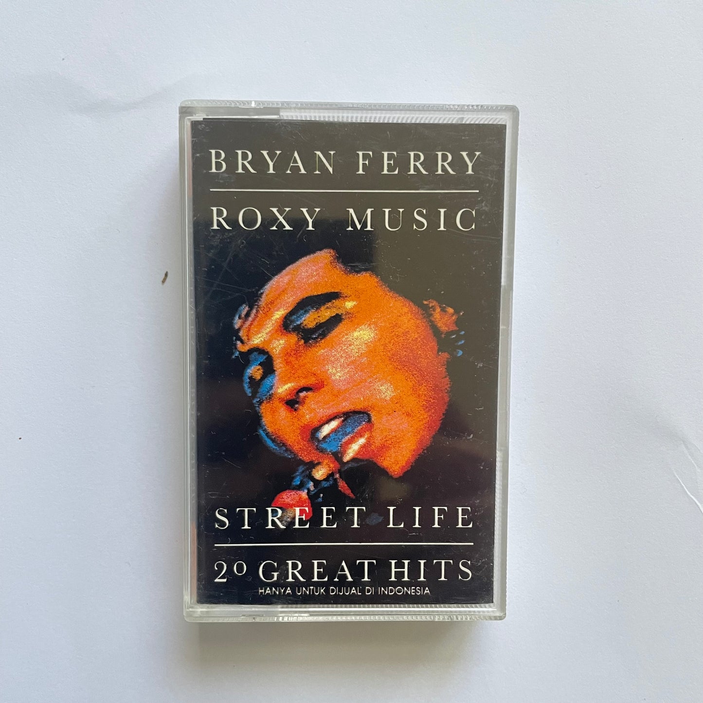 Tape Cassette Bryan Ferry Roxy Music Street Life 1986