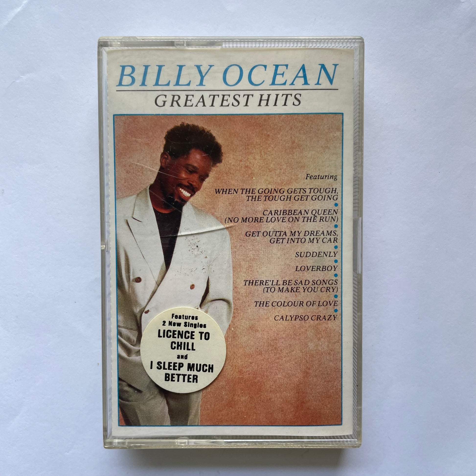 Tape Cassette Billy Ocean Greatest Hits front