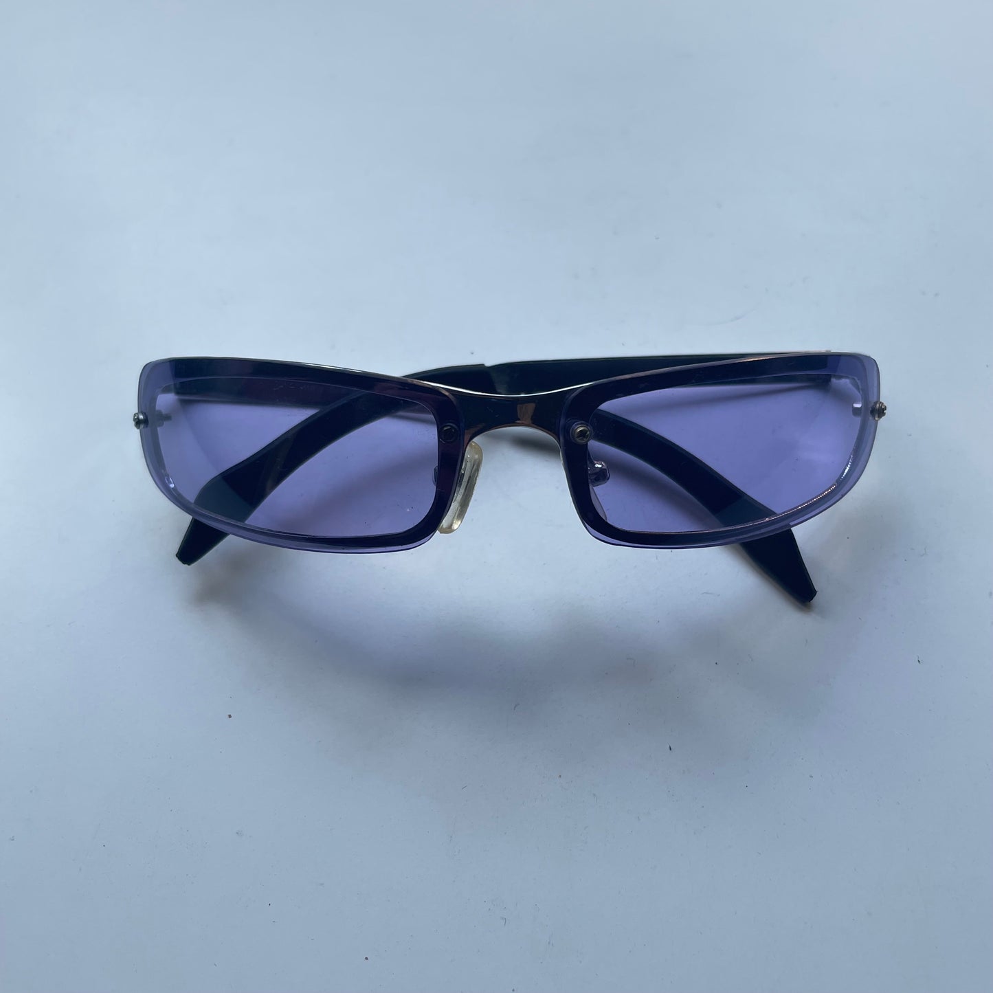 Vintage Sunglassess Purple Lenses