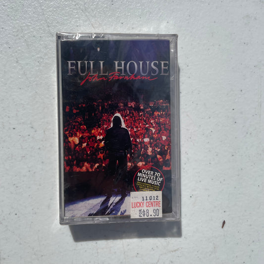 Tape Cassette John Farnham Full House 1991 Mint Condition