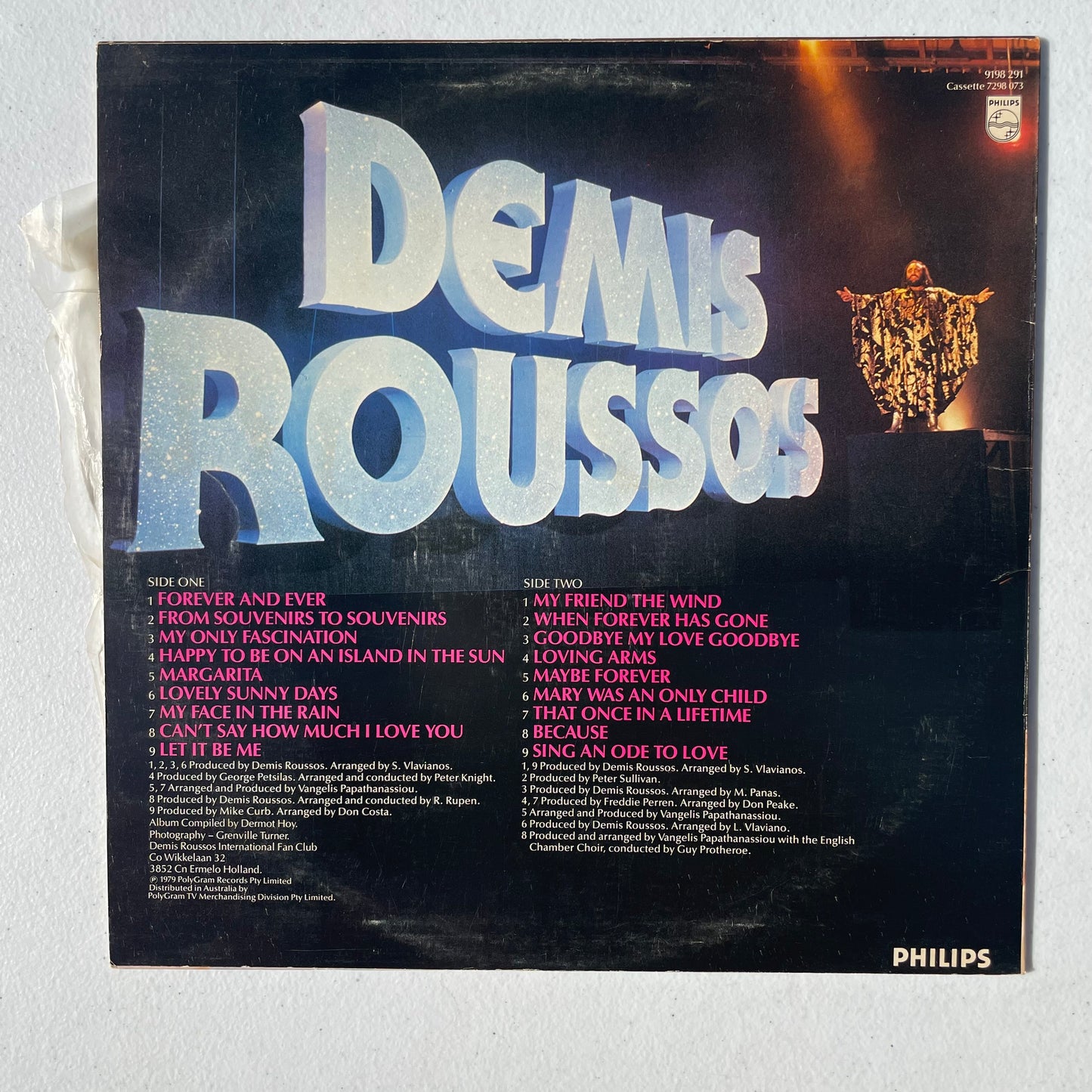 Vinyl Record LP The Roussos Phenomenon 1979