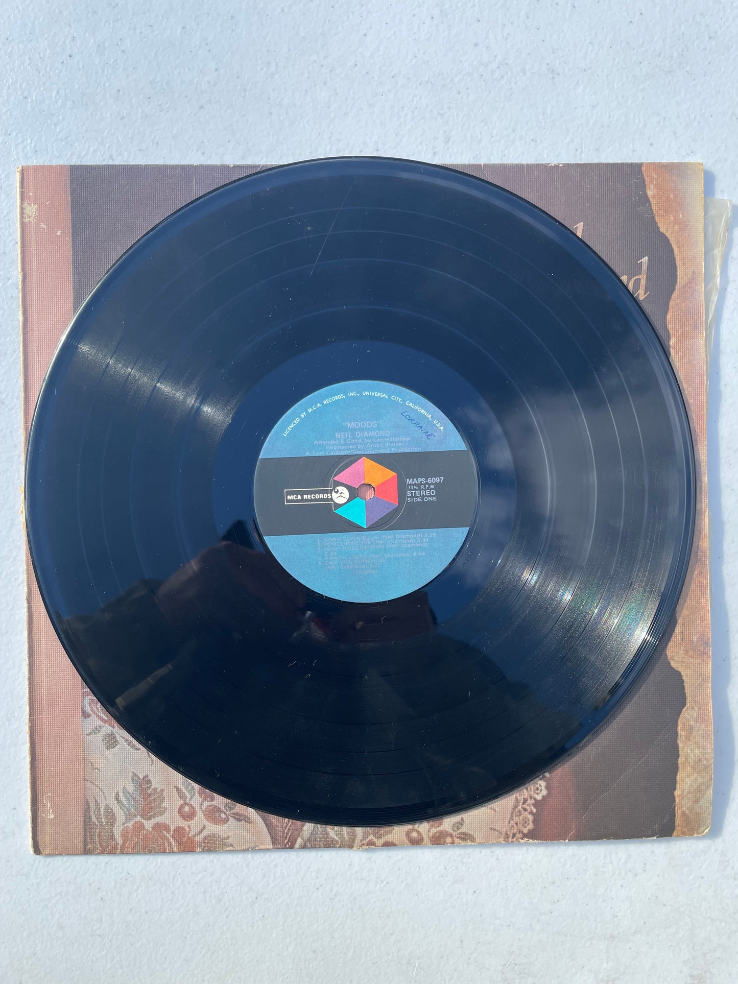 Vinyl Record LP Neil Diamonds Moods 1972