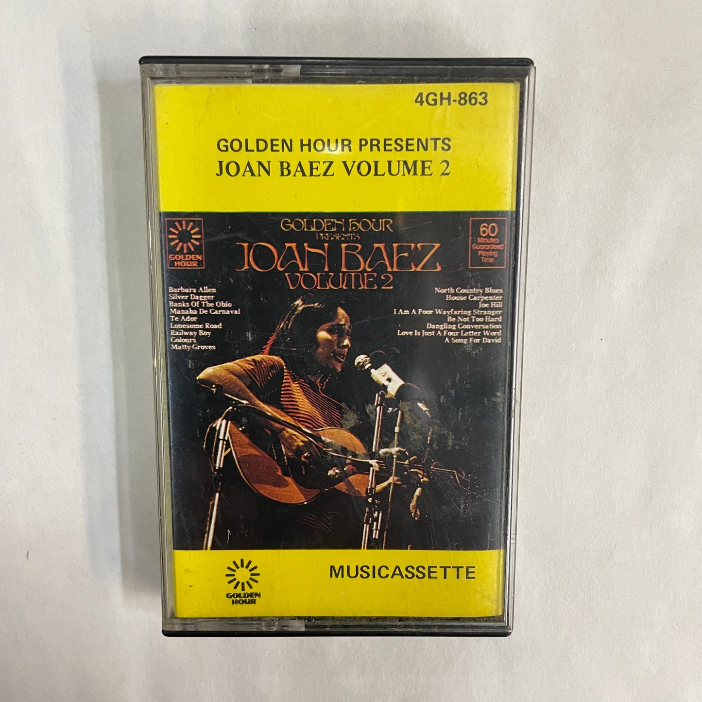 Tape Cassette Joan Baez Vol 2