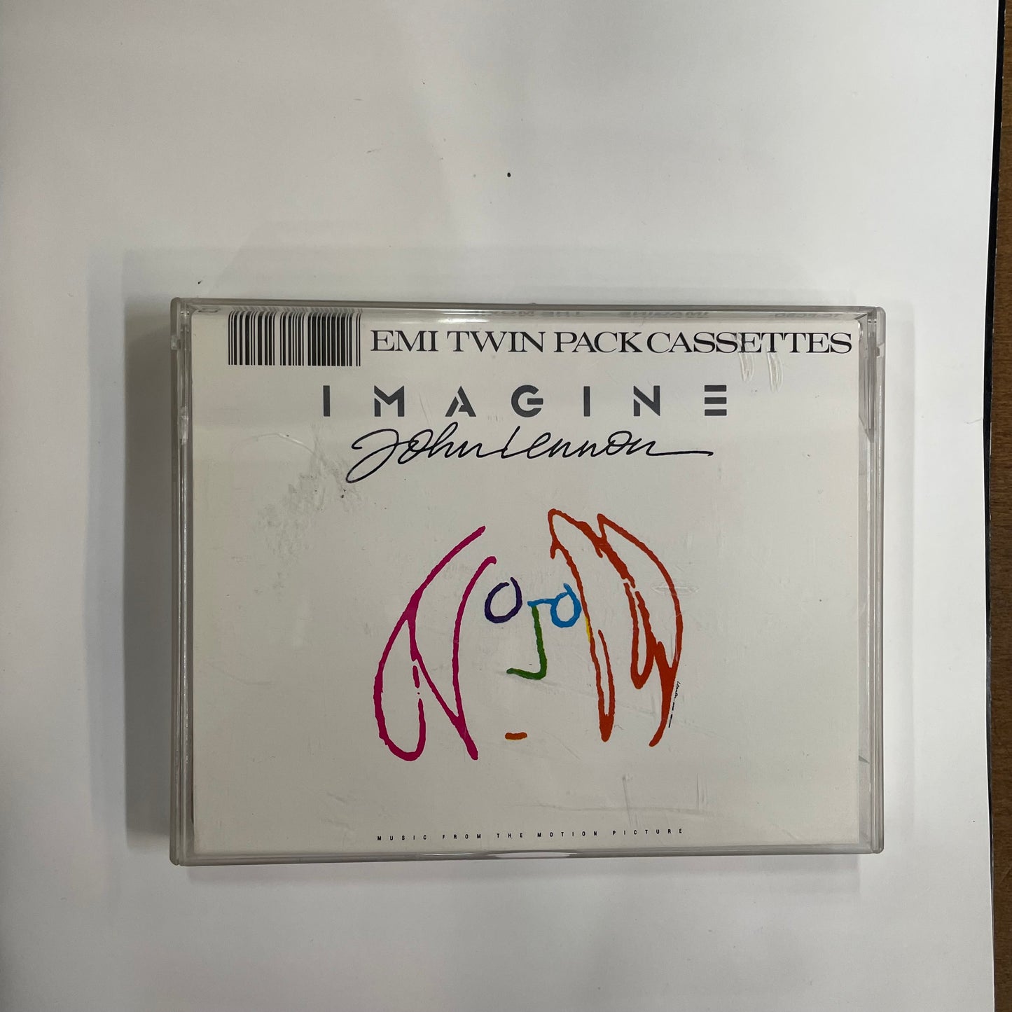 Tape Cassette John Lennon Imagine 1988 double cassette album