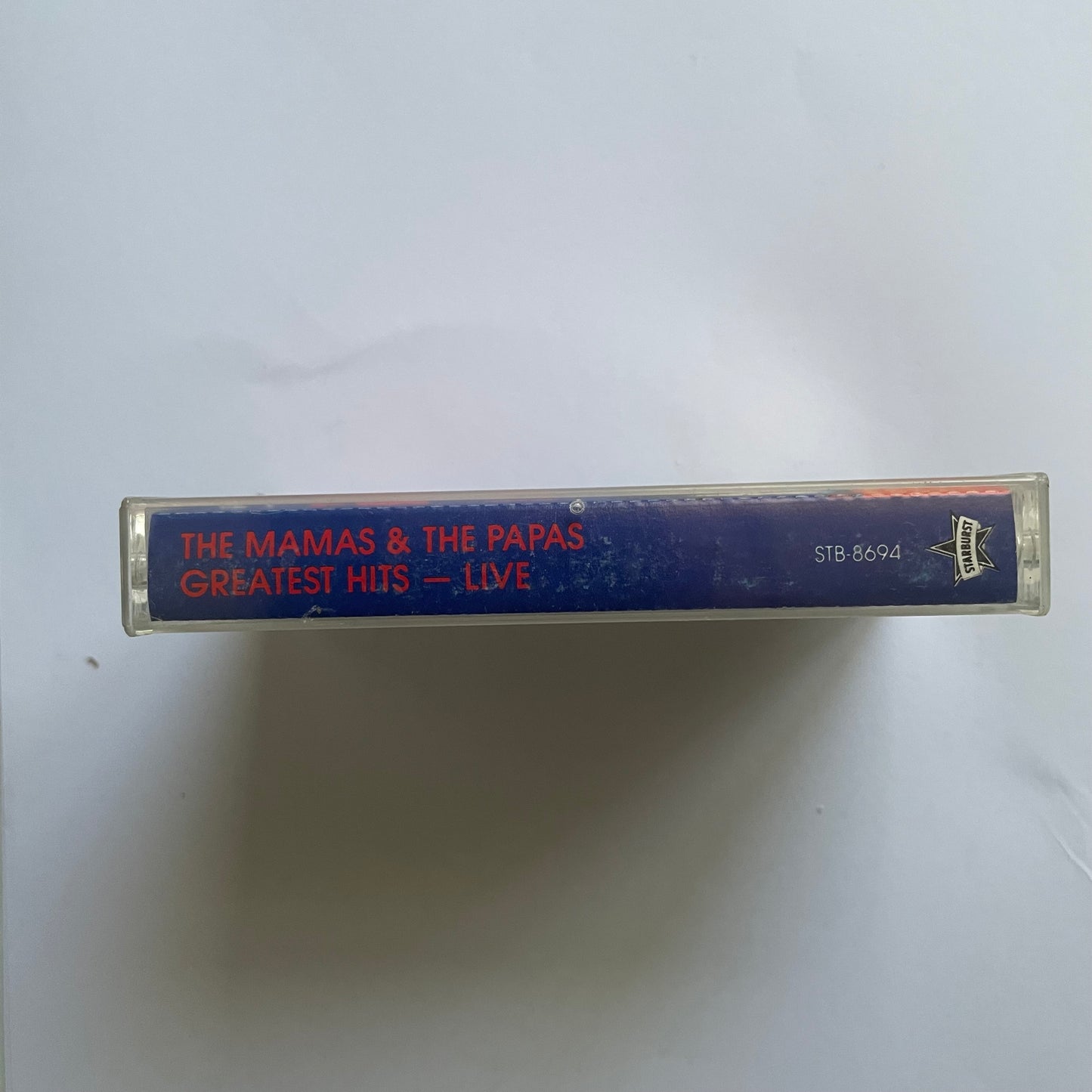 Tape Cassette The Mamas & Papas Greatest Hits Live 1990