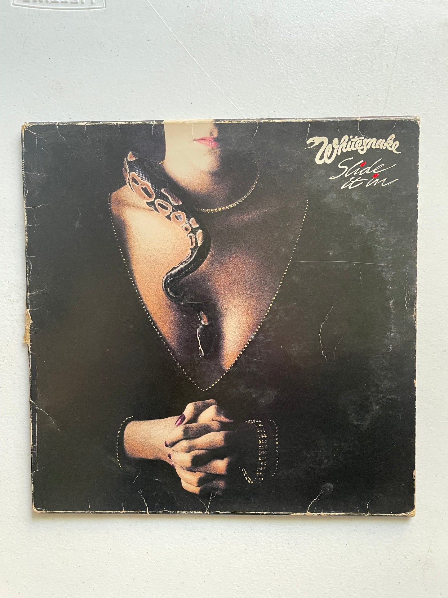 Vinyl Record LP White Snake Slide It In 1984