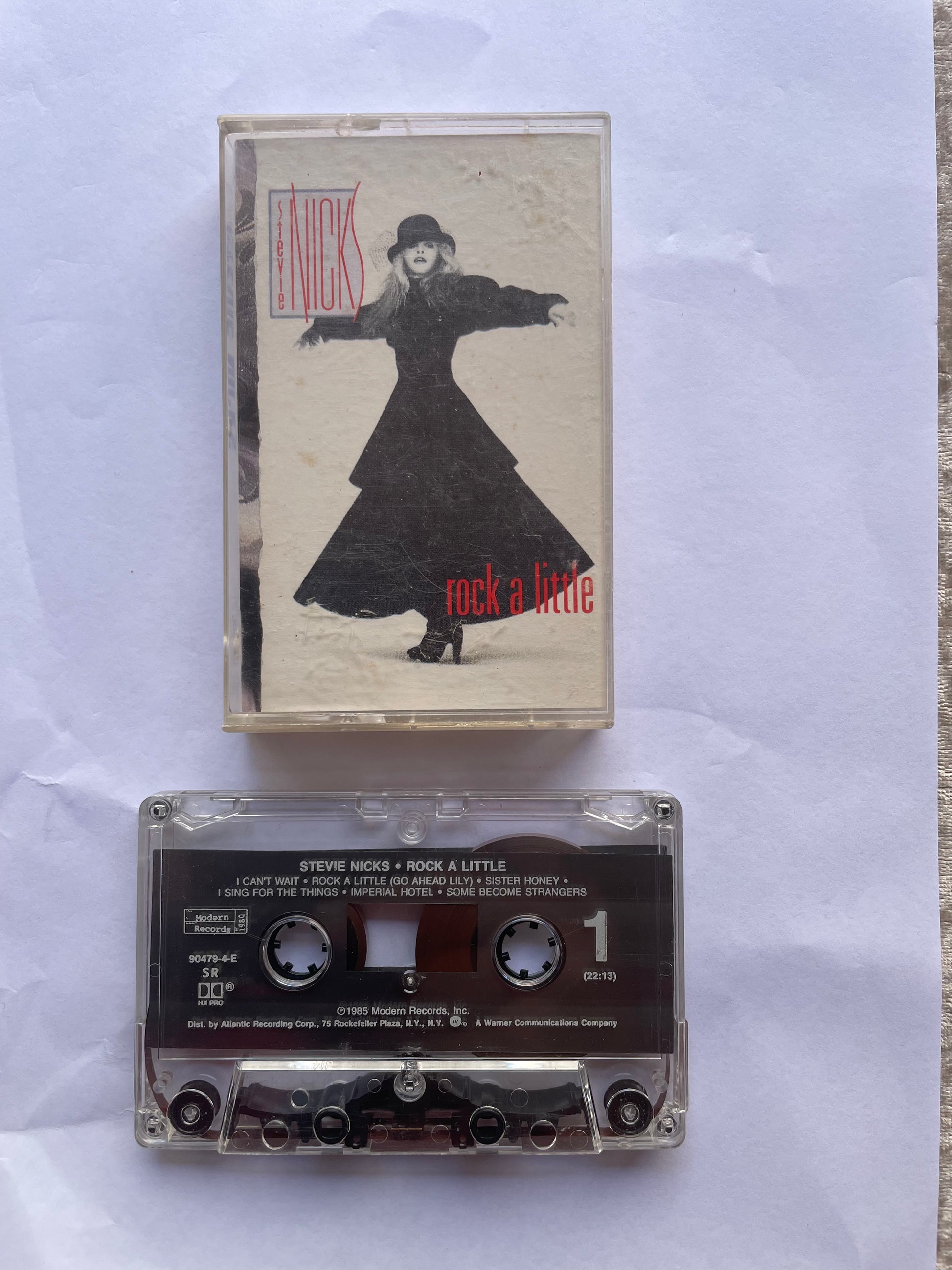 Tape  Cassette Stevie Nicks Rock a Little Side 1 