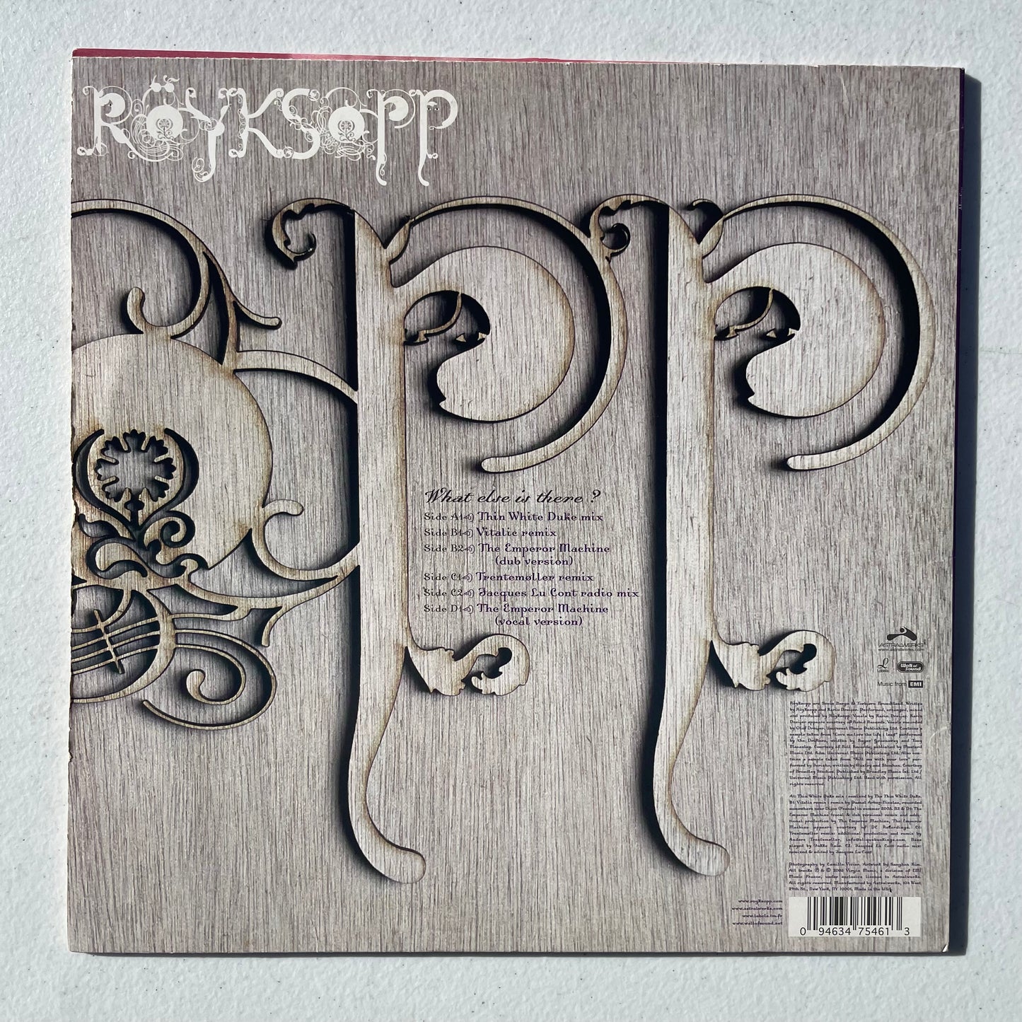 Vinyl Record LP Royksopp What Else is There 2005