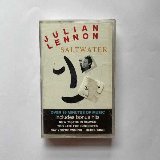 Tape Cassette Julian Lennon Salt Water 1991