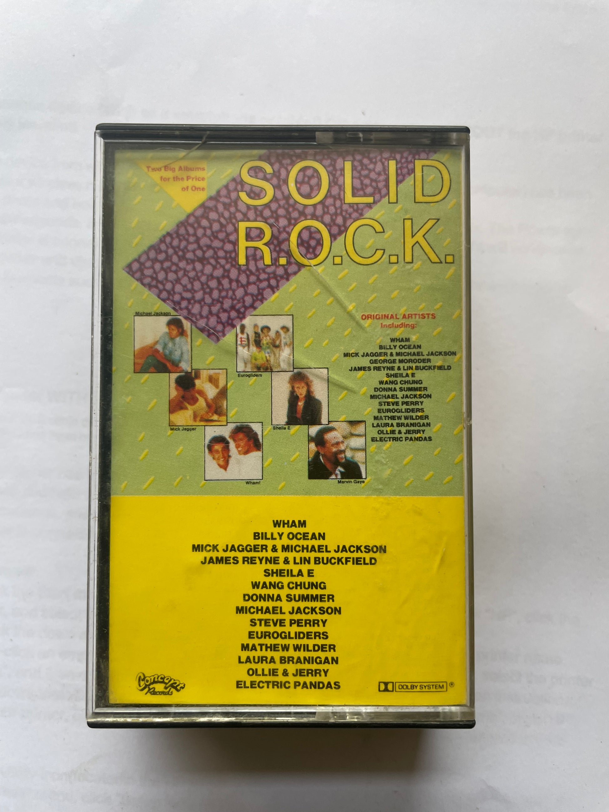 Tape Cassette Solid R.O.C.K. 1985 front