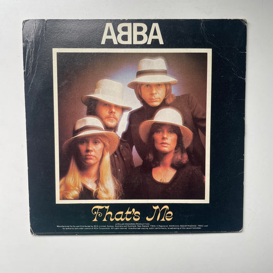 Vinyl Record LP ABBA 45 RPM That’s Me / Dancing Queen 1976