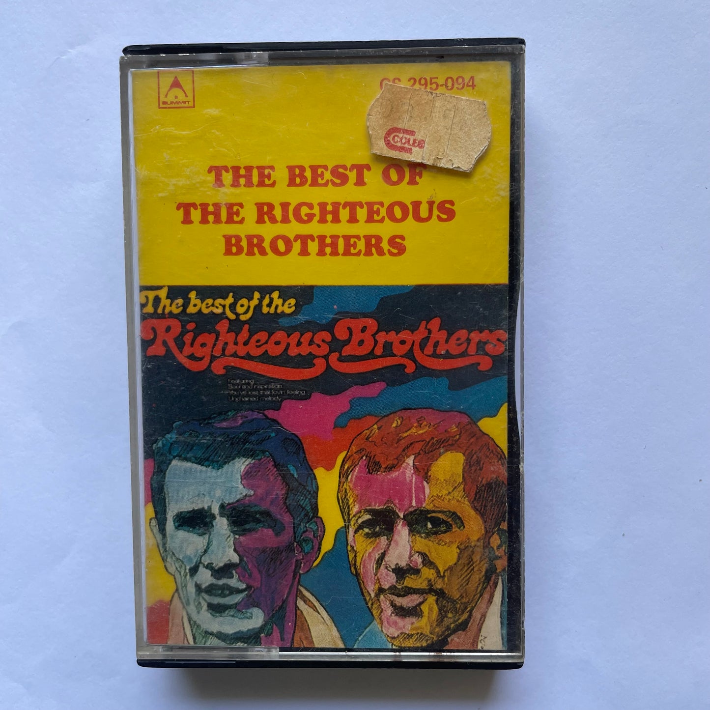 Tape Cassette The Best of The Righteous Brothers front