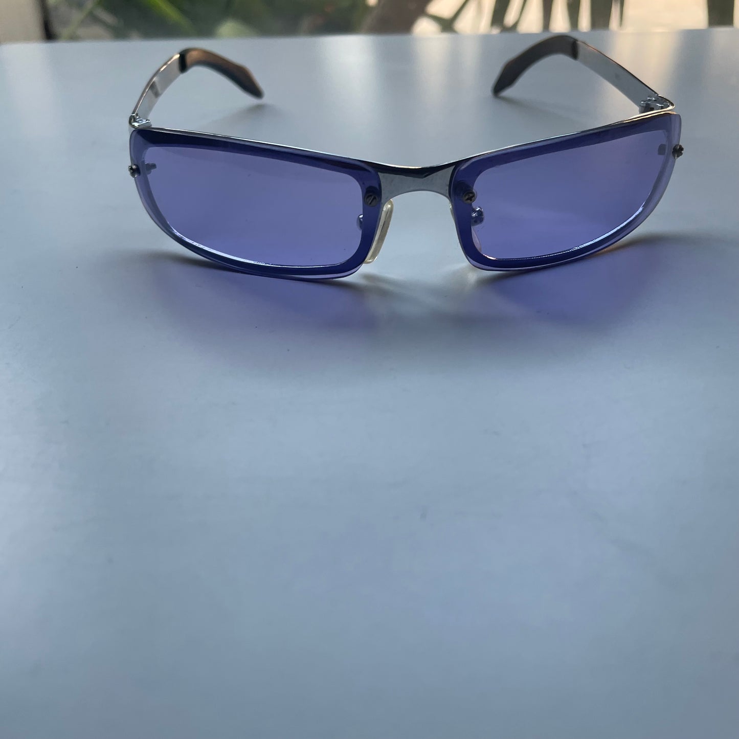 Vintage Sunglassess Purple Lenses