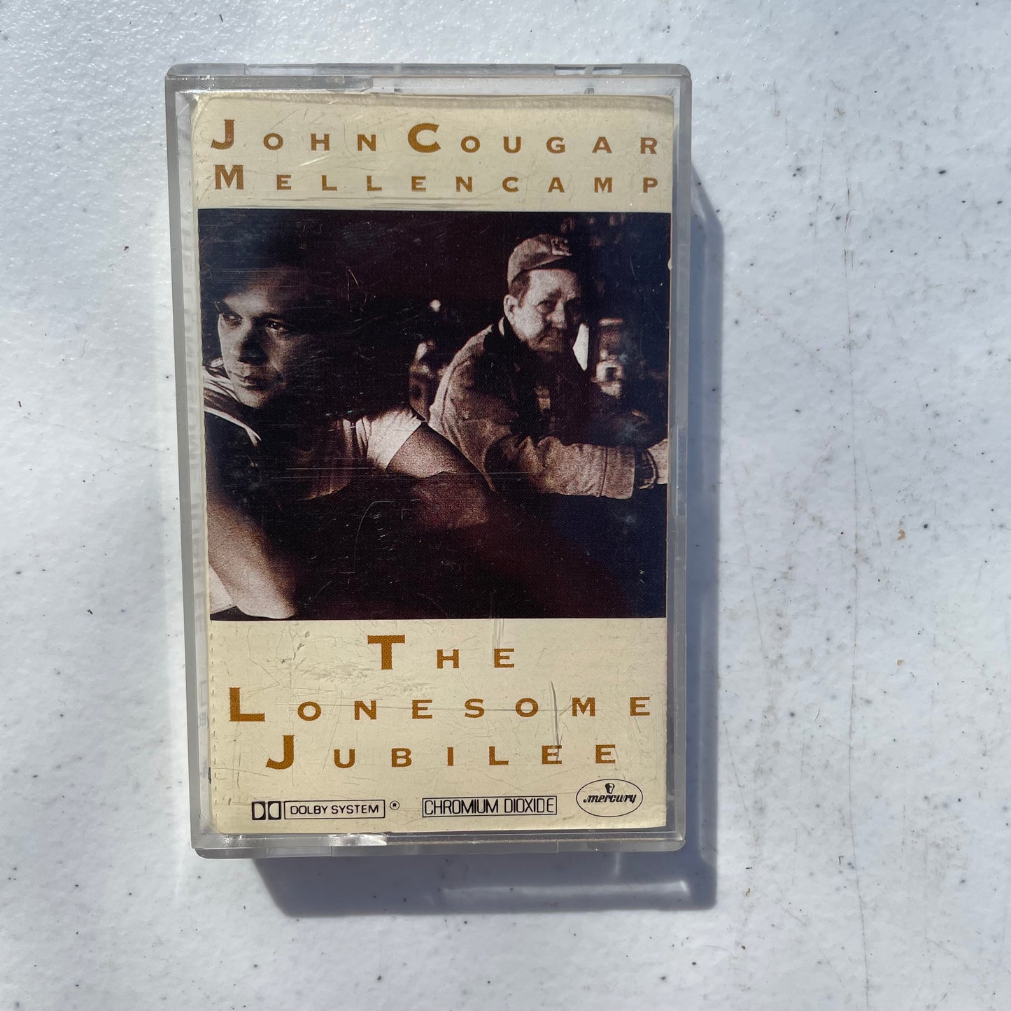 Tape Cassette  John Cougar Mellencamp 1987