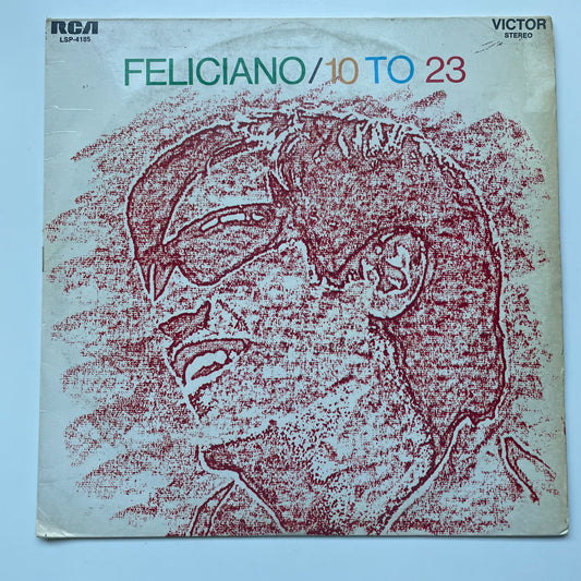 Vinyl Record LP Feliciano 10 to 23 1969