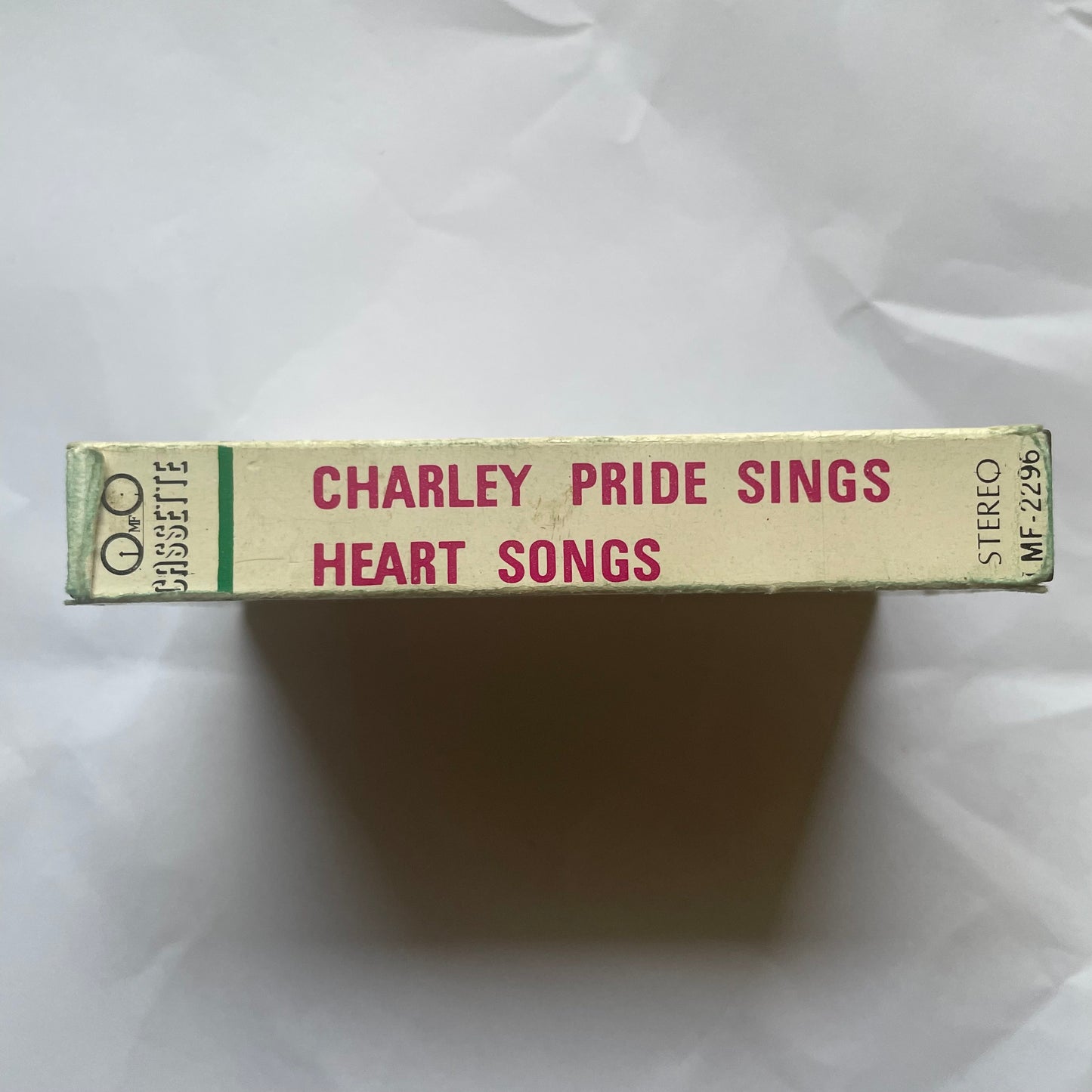 Tape Cassette Charley Pride Sings Heart title