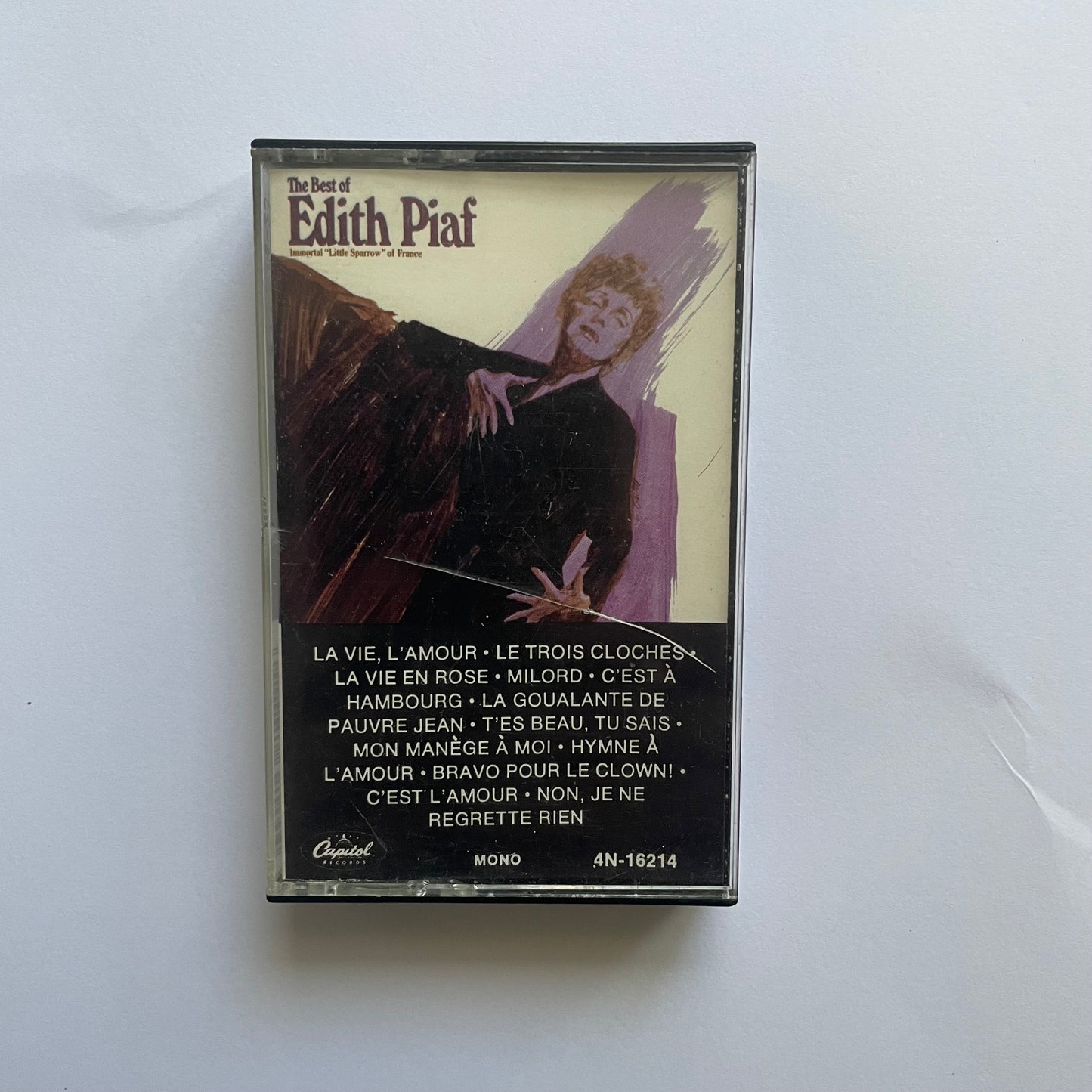 Tape Cassette Edit Piaf The Best of 1984