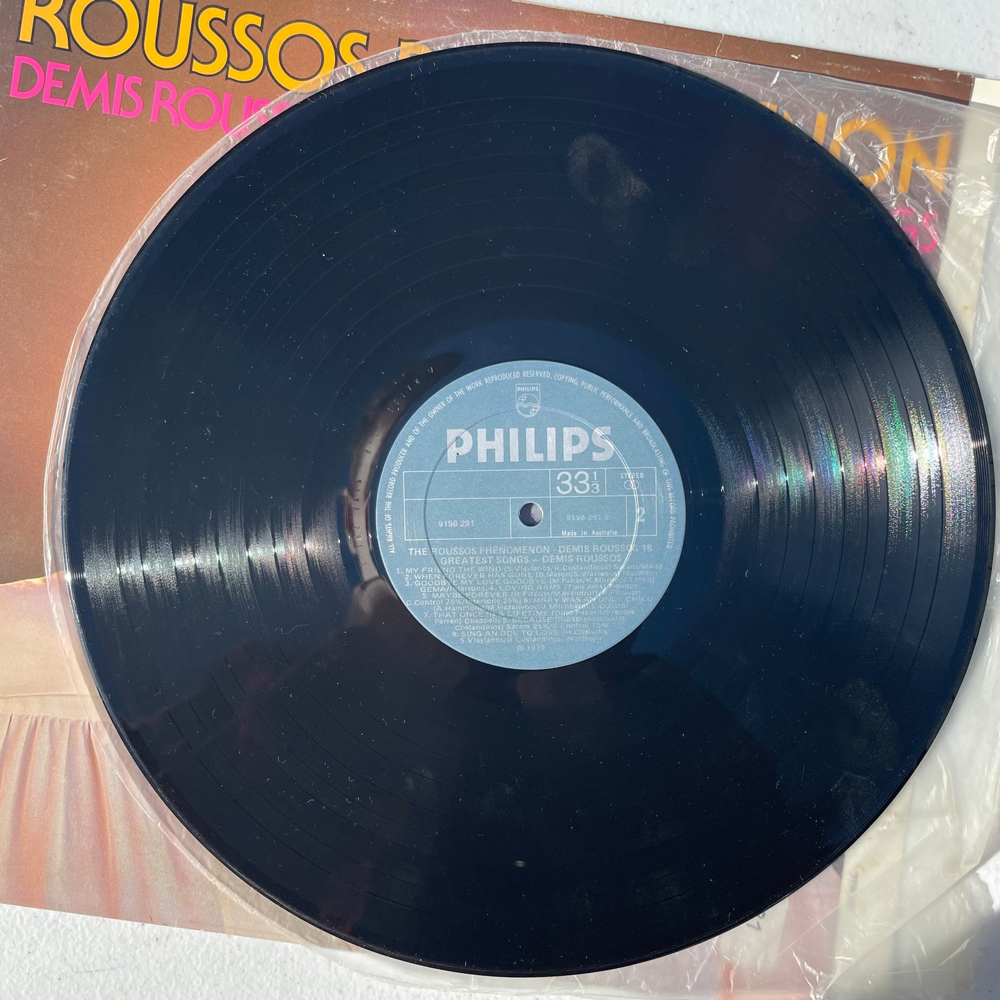 Vinyl Record LP The Roussos Phenomenon 1979