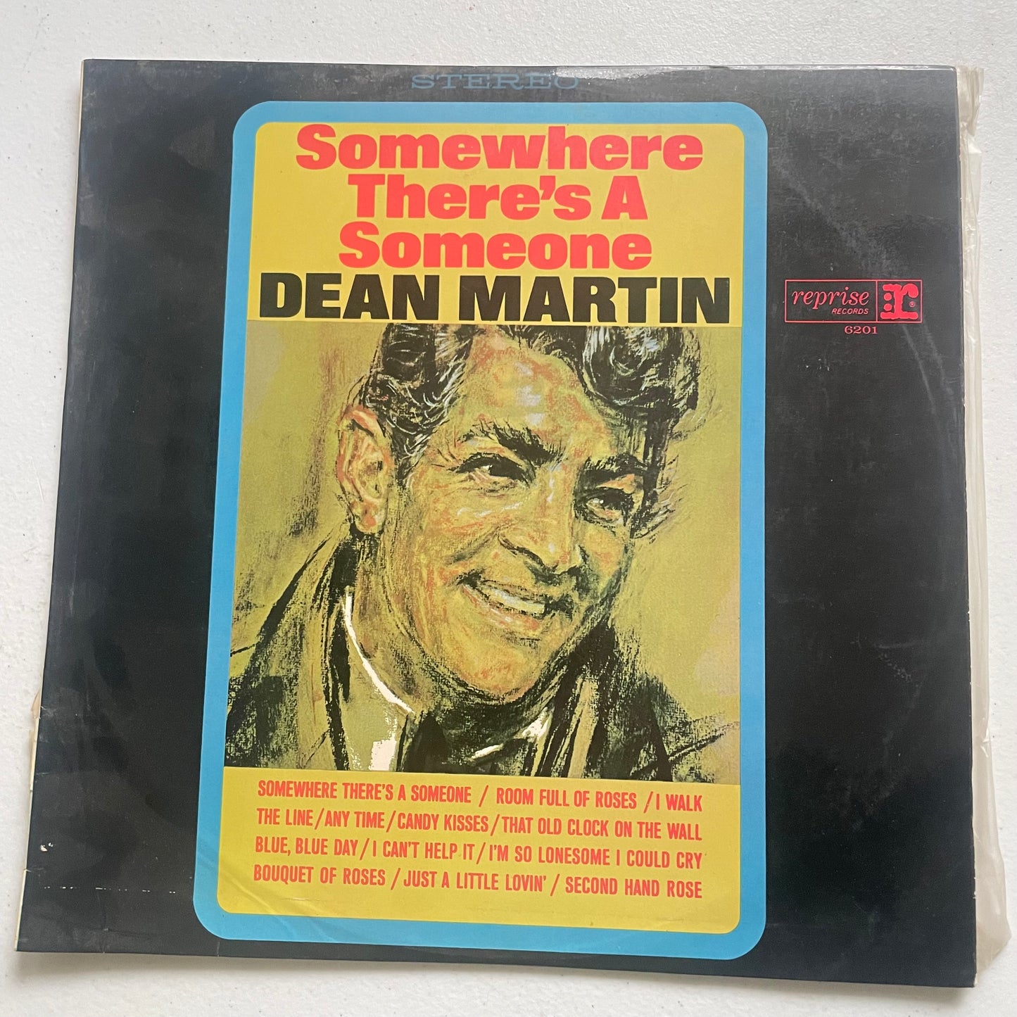 Vinyl Record LP Dean Martin Somewhere there is a Someone 1966