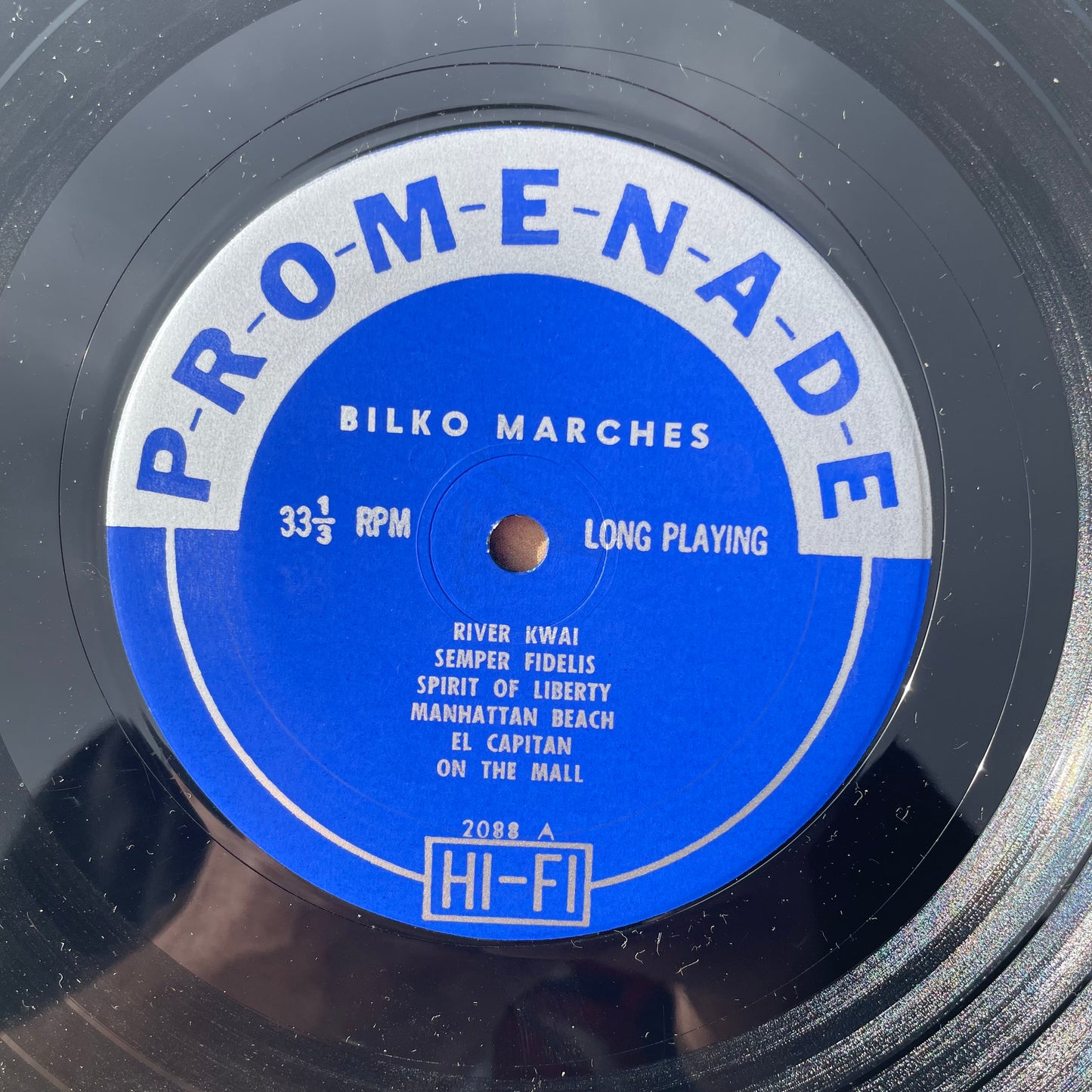 Vinyl Record LP Phil Silver Bilko Marches 1958