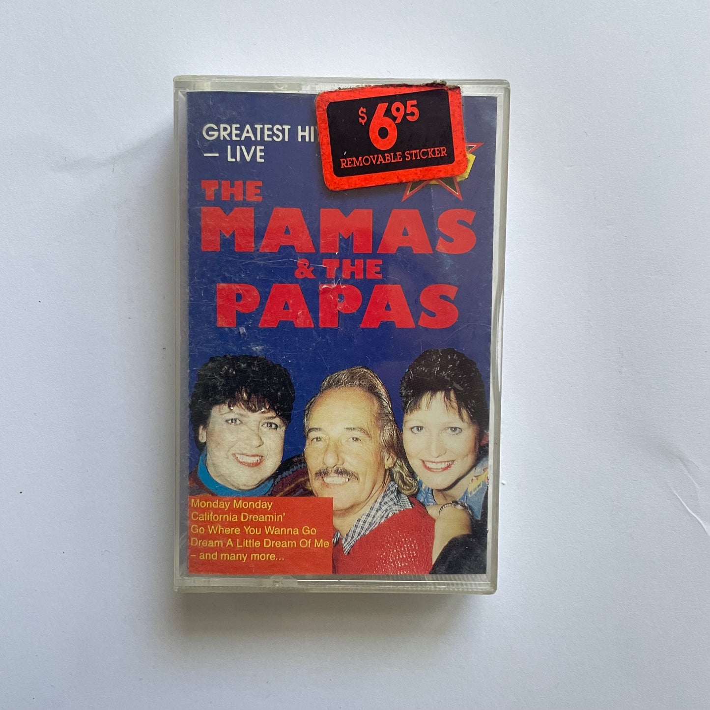 Tape Cassette The Mamas & Papas Greatest Hits Live 1990