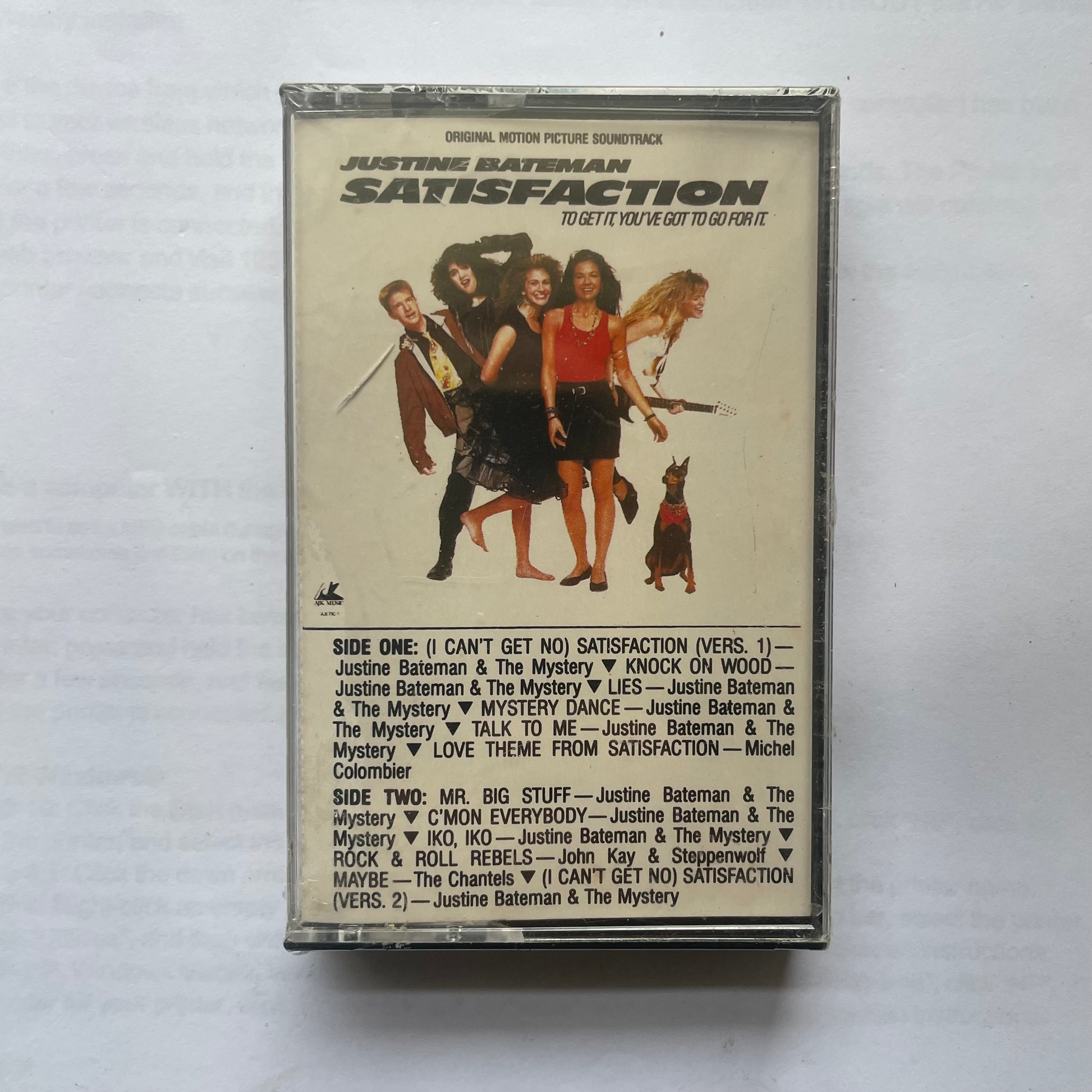 Tape Cassette Justine Bateman Satisfaction front