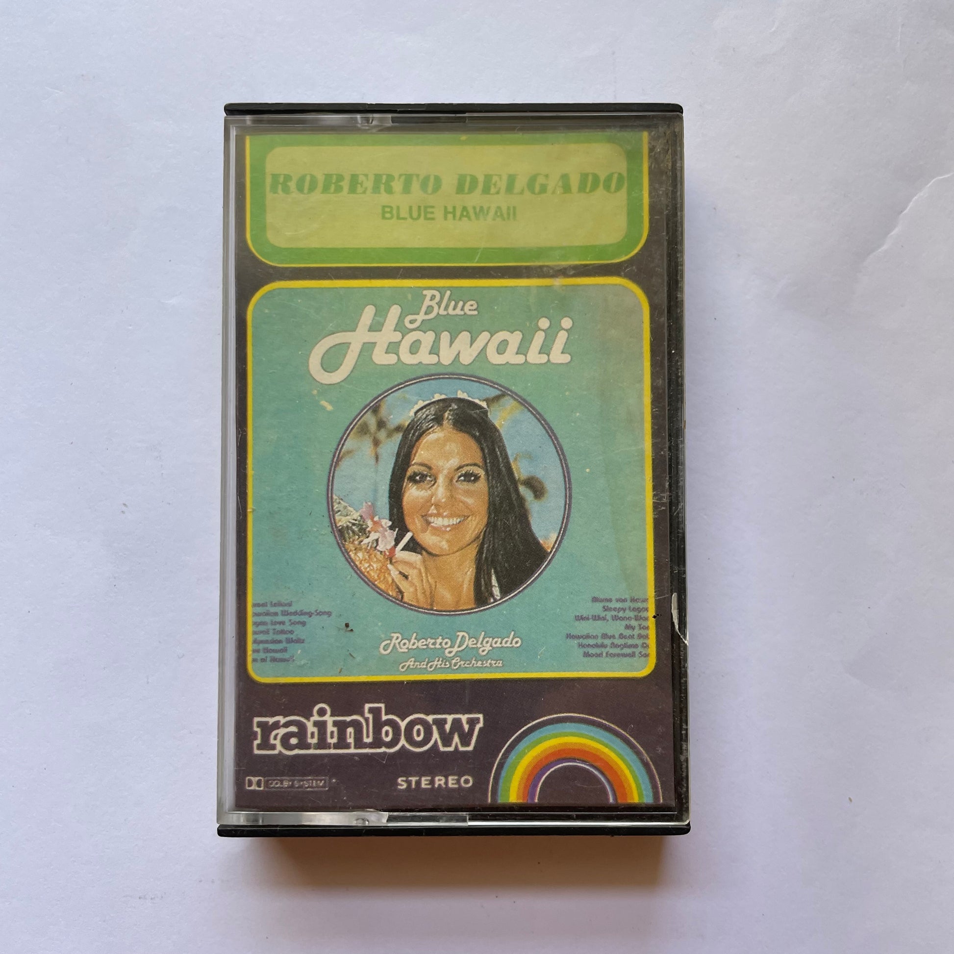 Tape Cassette Roberto Delgado Blue Hawaii front