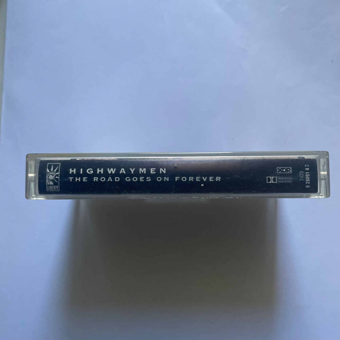 Tape Cassette Highwaymen The Road Goes On Forever 1995