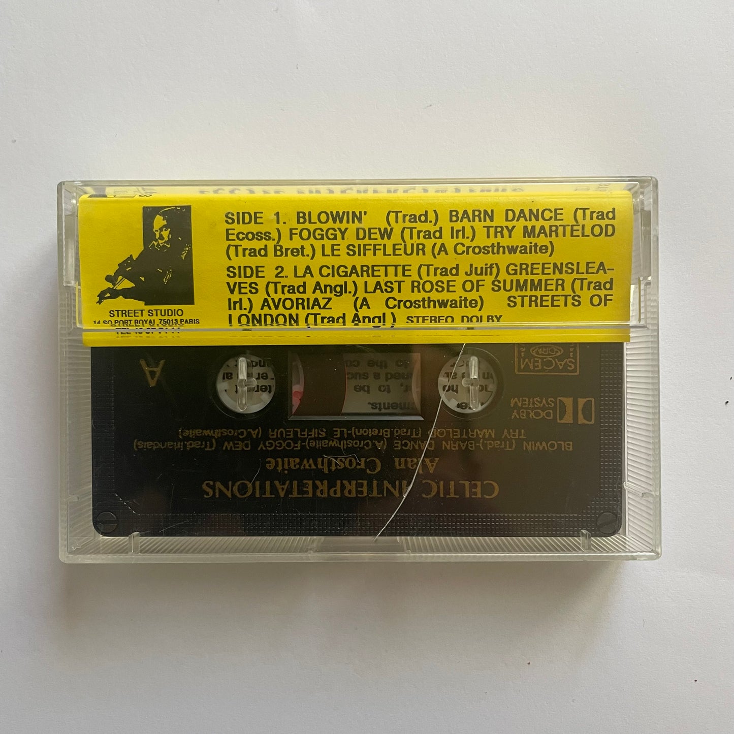 Tape Cassette Alan Crosthwaite Celtic Interpretation