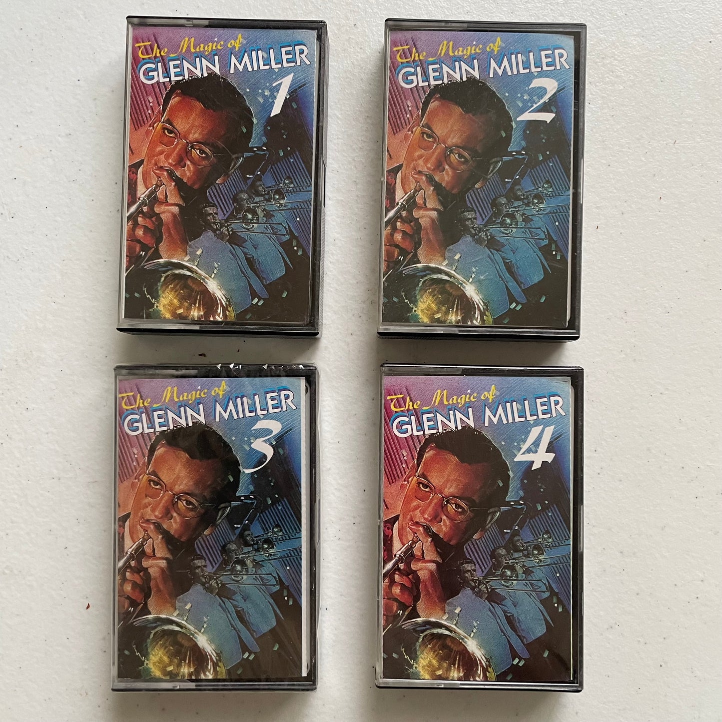 4 Cassettes “ The Magic of Glen Miller 1988