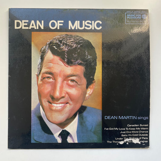 Vinyl Record LP Dean Martin Dean of Music 1966