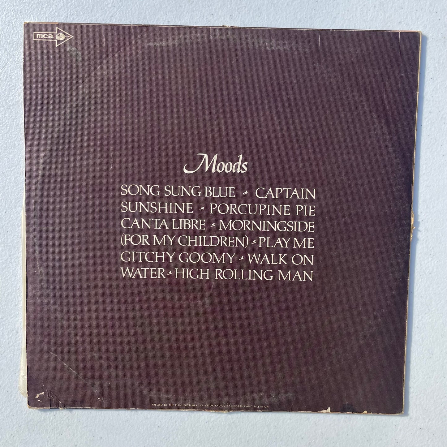 Vinyl Record LP Neil Diamonds Moods 1972