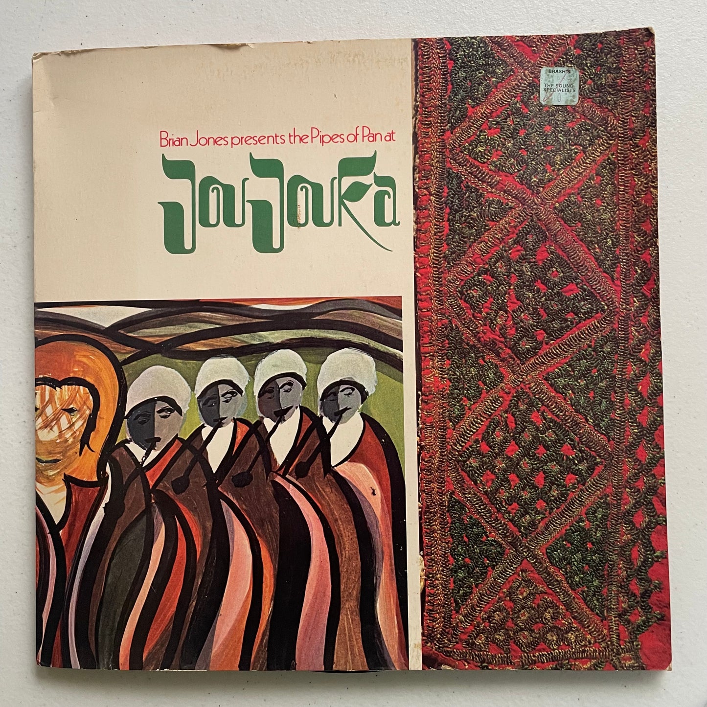 Vinyl Record LP Brian Jones Presents the Pipes Of Pan at Joujouka 1971