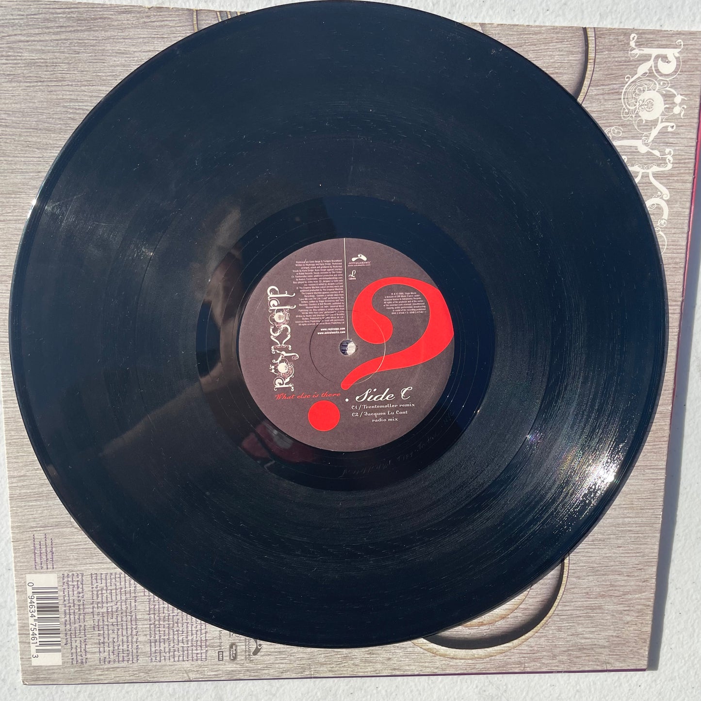 Vinyl Record LP Royksopp What Else is There 2005
