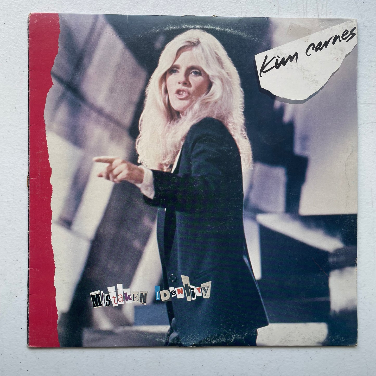 Vinyl Record LP Kim Carnes Mistaken Identities 1981