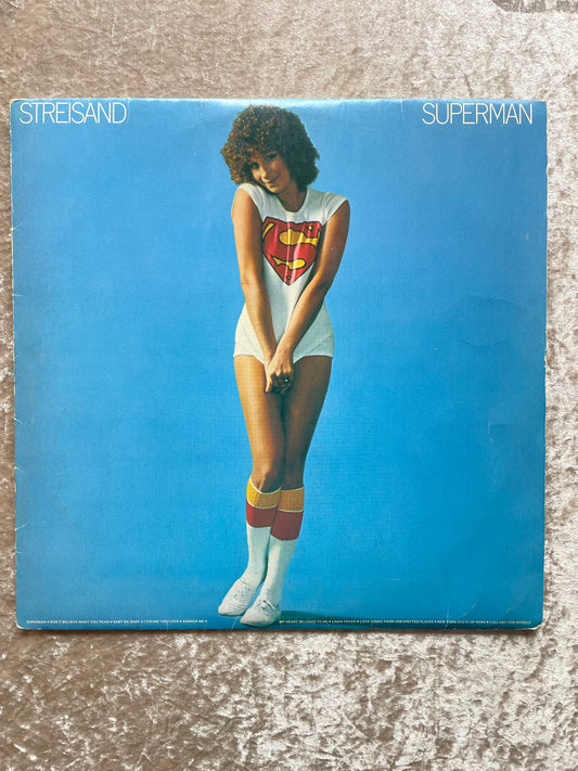 Vinyl Record LP Barbra Streisand Superman 1977