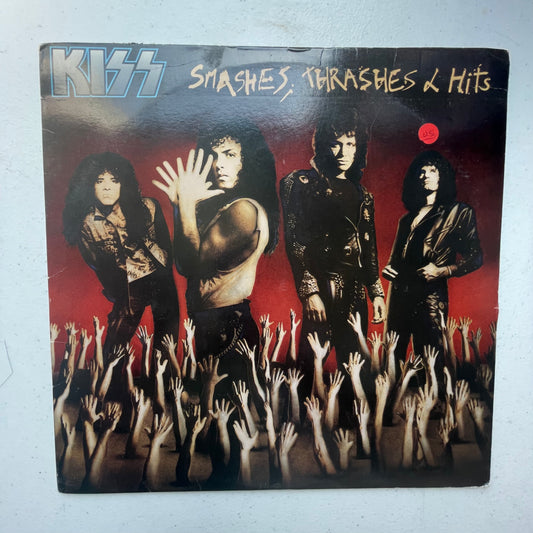 Vinyl Record LP Kiss Smashes Trashes and Hits 1988