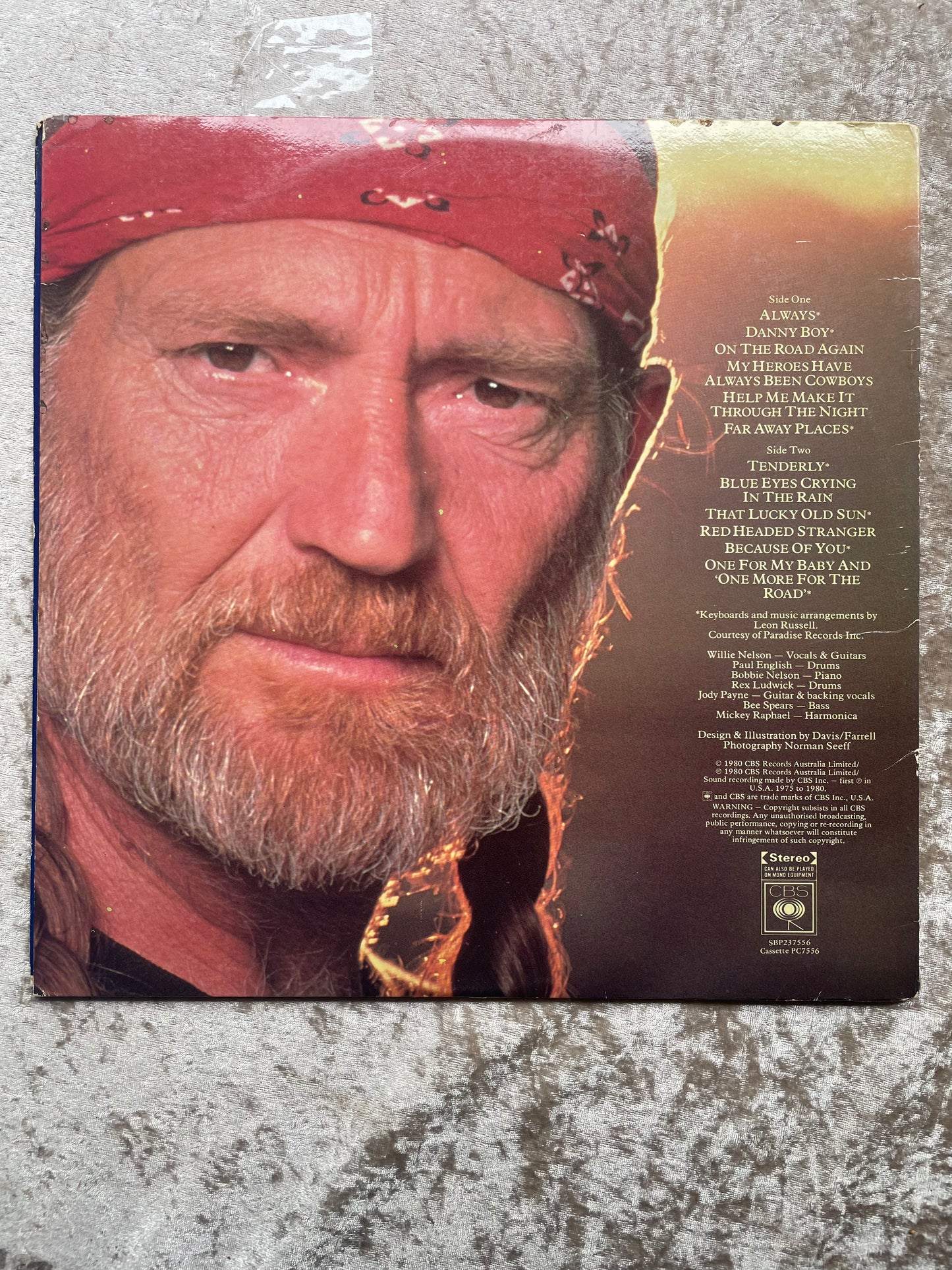 Vinyl Record LP Willie Nelson Always 1980