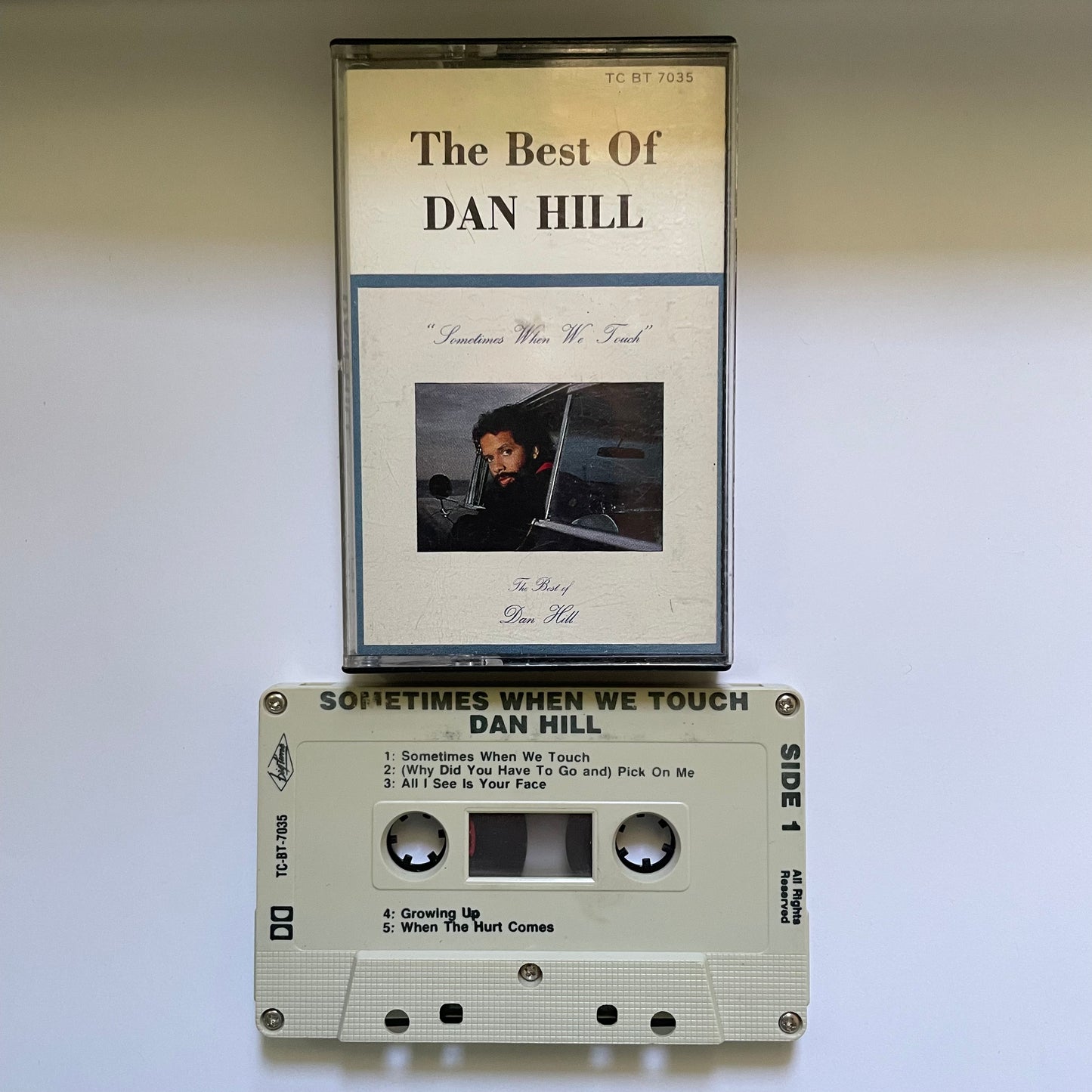 Tape  Cassette The Best of Dan Hill side 1 