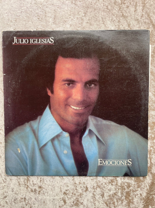 Vinyl Record LP Julio Iglesias Emociones 1979