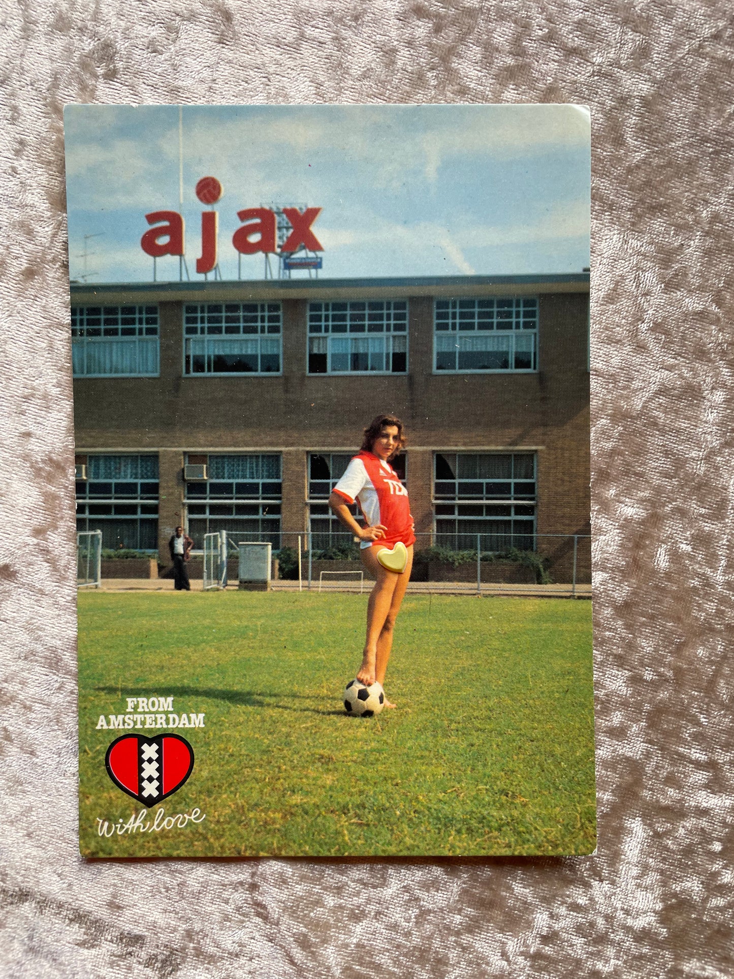 Early 80s Erotic Postcard Ajax Amsterdam